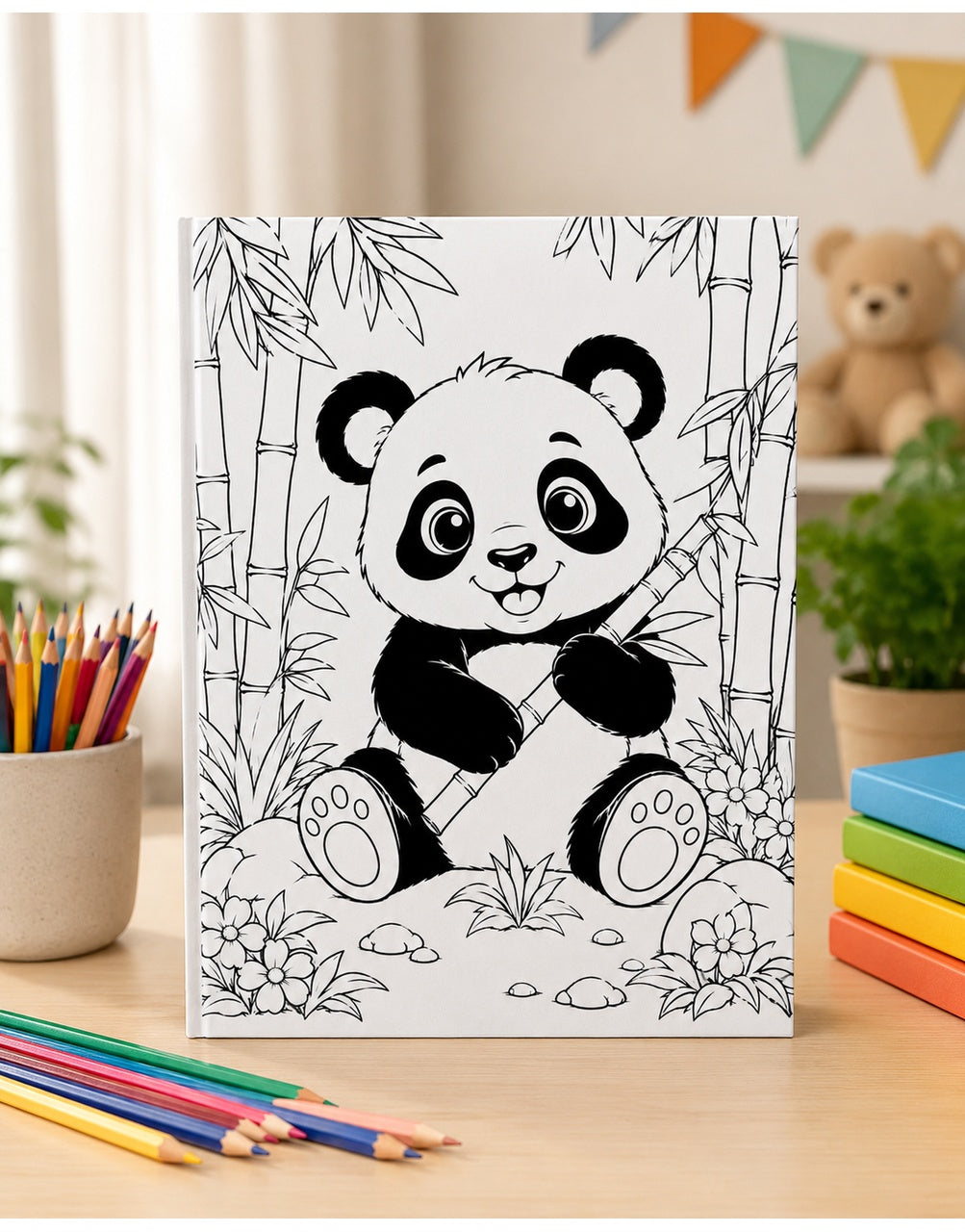 Pack of Two Animals and Cozy Corner Coloring Books